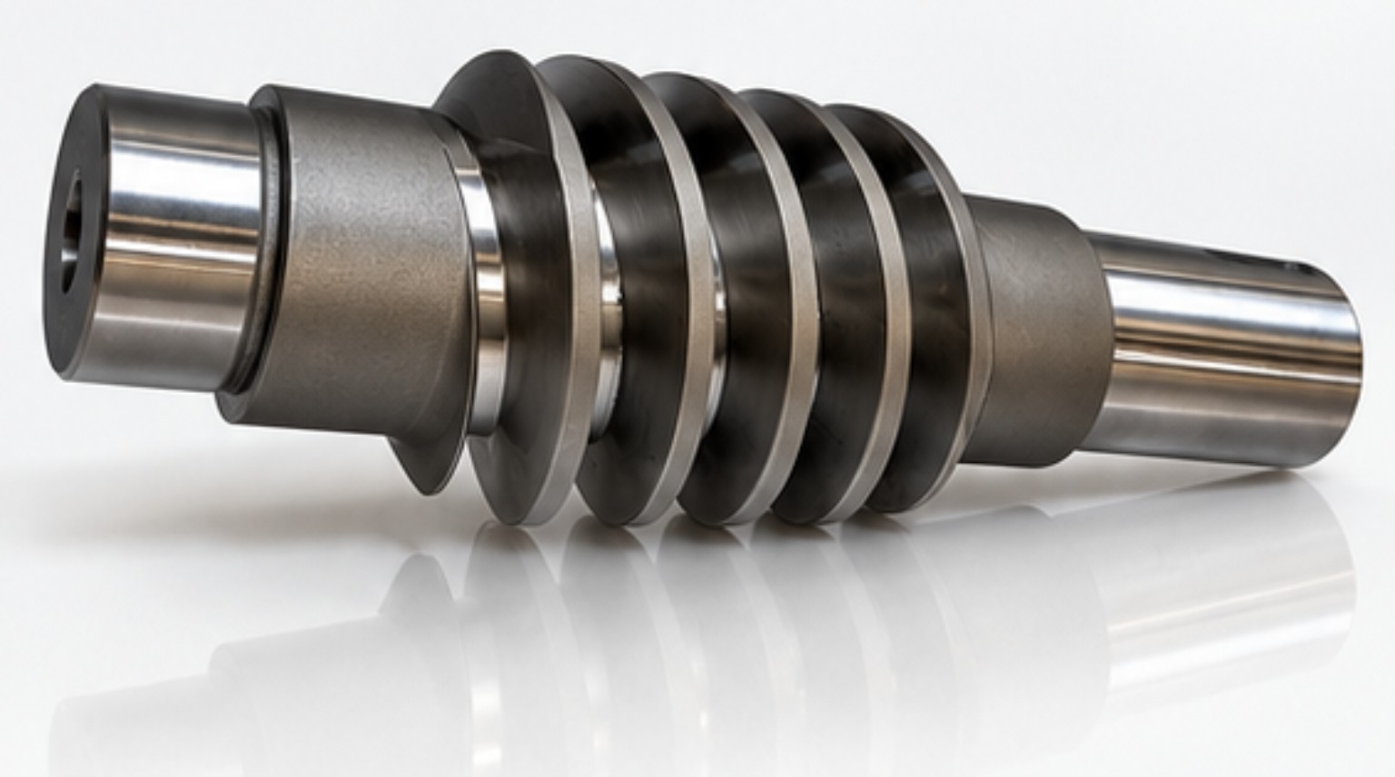 Precision worm shaft component
