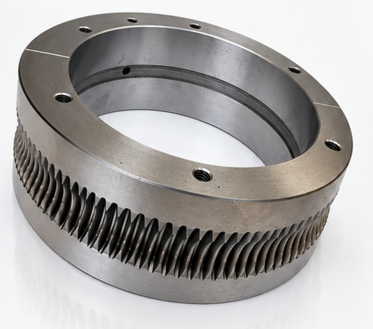 Precision machined toothed ring